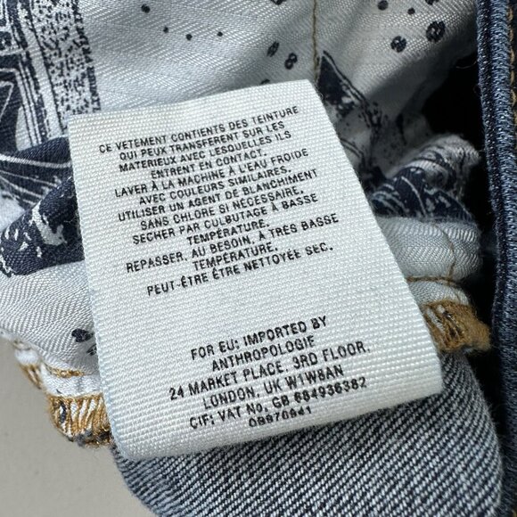 Anthropologie Pilcro and the Letterpress Jeans 29 High Rise Bootcut Button - Picture 10 of 11